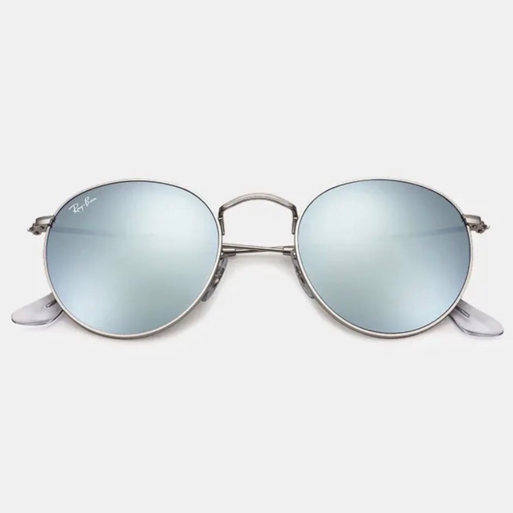 Mirrored Round Metal RB3447 Ray-Ban Sunglasses